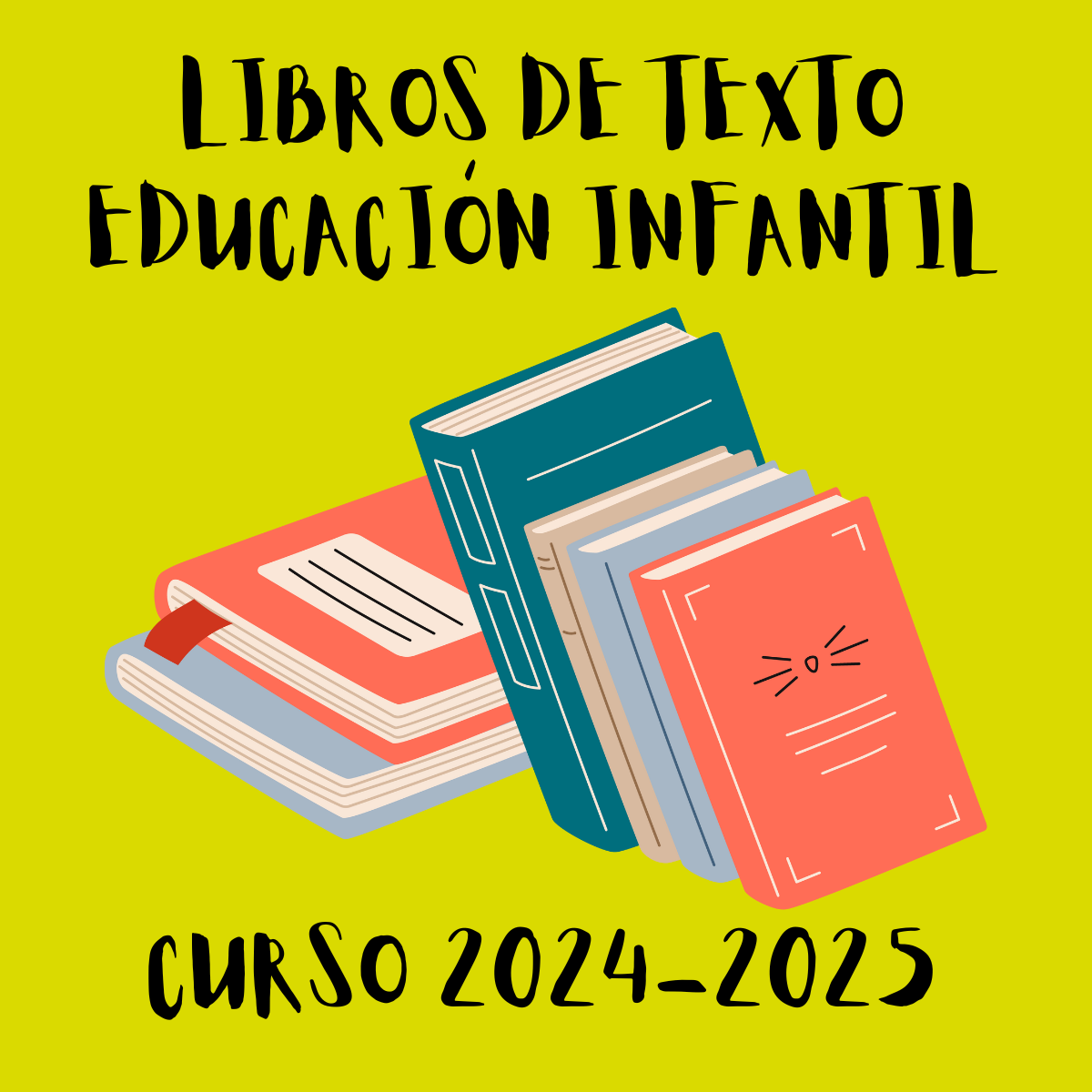 LIBROS DE TEXTO INFANTIL 24-25